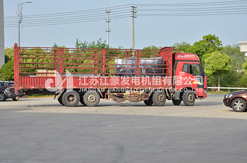 400kw上海欧曼德自启动柴油发电机组发货现场